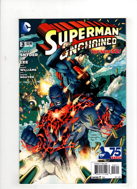 Superman Unchained #3 (Cvr A) (2013) Jim Lee A Jim Lee Buy & Sell Comics Online Comic Shop Toronto Canada