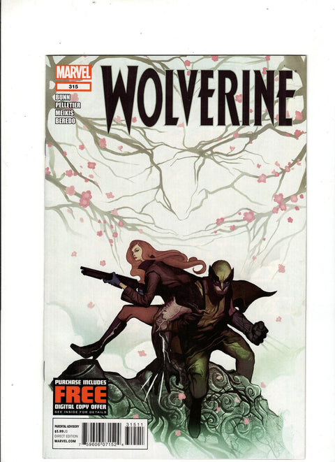 Wolverine, Vol. 4 #315 (Cvr A) (2012) Michael del Mundo A Michael del Mundo Buy & Sell Comics Online Comic Shop Toronto Canada