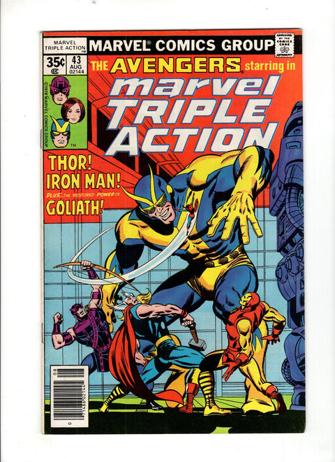 Marvel Triple Action, Vol. 1 #43 (1978) Buy & Sell Comics Online Comic Shop Toronto Canada