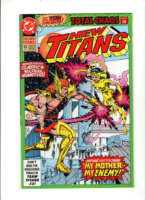 The New Titans #92 (1992) Buy & Sell Comics Online Comic Shop Toronto Canada