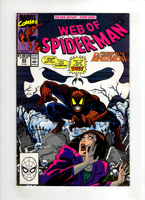 Web of Spider-Man, Vol. 1 #63 (1990) Buy & Sell Comics Online Comic Shop Toronto Canada