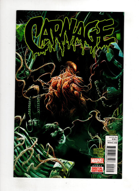 Carnage, Vol. 2 #2 (Cvr A) (2015) Mike Del Mundo A Mike Del Mundo Buy & Sell Comics Online Comic Shop Toronto Canada