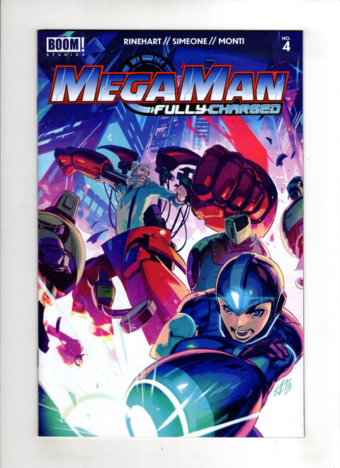 Mega Man: Fully Charged #4 (Cvr A) (2020) Toni Infante A Toni Infante Buy & Sell Comics Online Comic Shop Toronto Canada