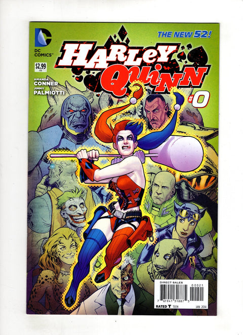 Harley Quinn, Vol. 2 #0 (Cvr B) (2013) 1:25 Stephane Roux Variant B 1:25 Stephane Roux Variant Buy & Sell Comics Online Comic Shop Toronto Canada