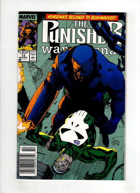 Punisher War Journal, Vol. 1 #13 (1989) Newsstand Edition Newsstand Edition Buy & Sell Comics Online Comic Shop Toronto Canada