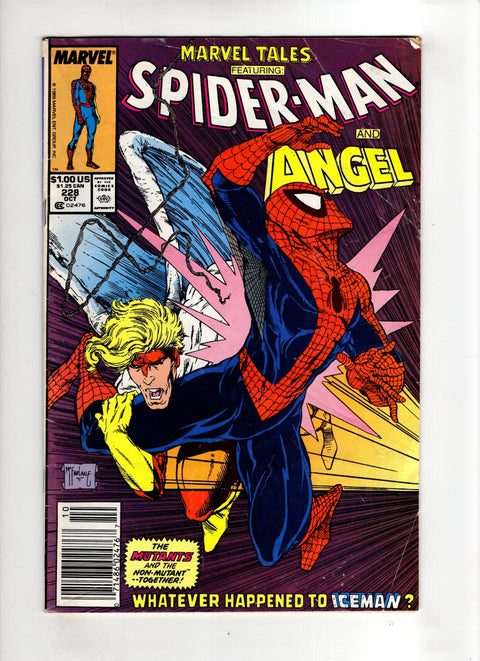 Marvel Tales, Vol. 2 #228 (1989) Newsstand Edition Newsstand Edition Buy & Sell Comics Online Comic Shop Toronto Canada