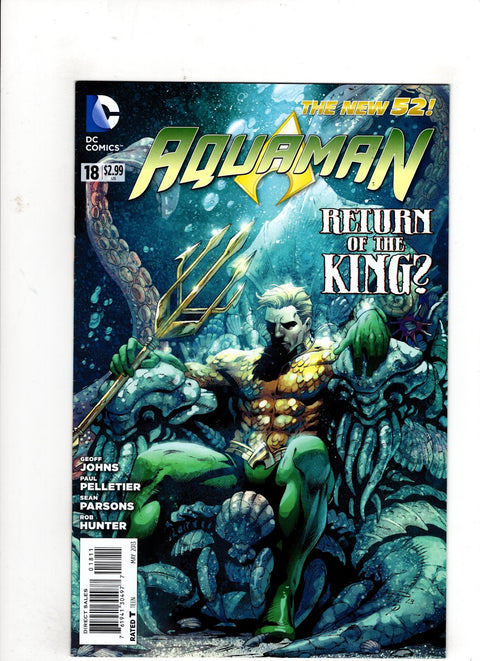 Aquaman, Vol. 7 #18 (Cvr A) (2013) Paul Pelletier A Paul Pelletier Buy & Sell Comics Online Comic Shop Toronto Canada
