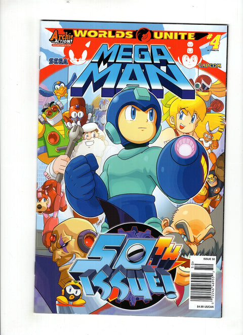 Mega Man #50 (2015) Wraparound Wraparound Buy & Sell Comics Online Comic Shop Toronto Canada
