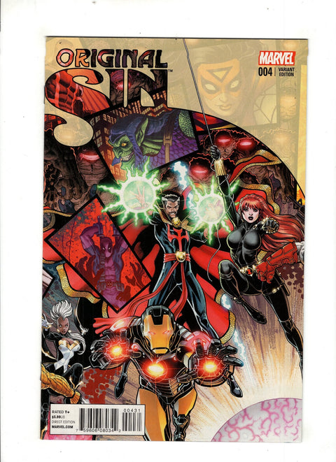 Original Sin #4 (Cvr C) (2014) Variant Arthur Adams Interlocking Battle C Variant Arthur Adams Interlocking Battle Buy & Sell Comics Online Comic Shop Toronto Canada
