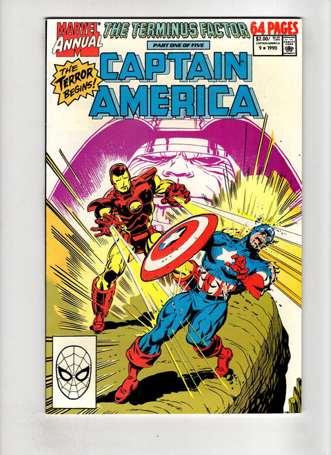 Captain America, Vol. 1 Annual #9 (1990) Buy & Sell Comics Online Comic Shop Toronto Canada