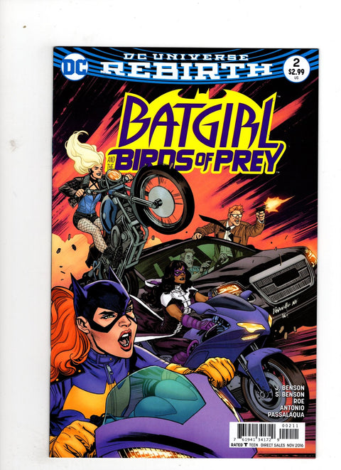 Batgirl And The Birds Of Prey #2 (Cvr A) (2016) Yanick Paquette A Yanick Paquette Buy & Sell Comics Online Comic Shop Toronto Canada