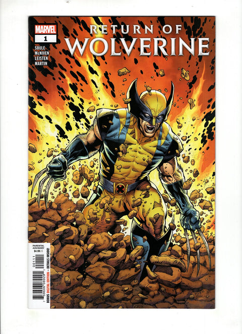 Return of Wolverine #1 (Cvr A) (2018) Steve McNiven A Steve McNiven Buy & Sell Comics Online Comic Shop Toronto Canada