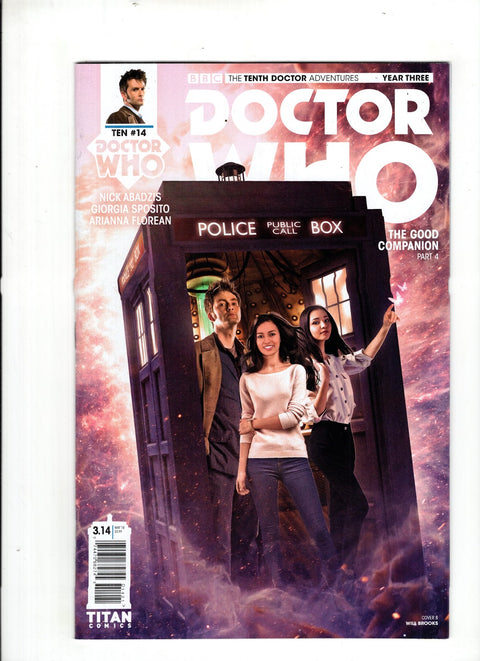 Doctor Who: The Tenth Doctor Adventures - Year Three #14 (Cvr B) (2018) Will Brooks Photo Variant B Will Brooks Photo Variant Buy & Sell Comics Online Comic Shop Toronto Canada