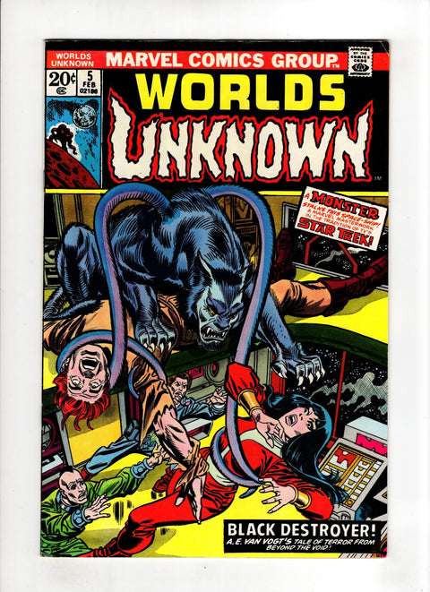 Worlds Unknown #5 (1973) Buy & Sell Comics Online Comic Shop Toronto Canada