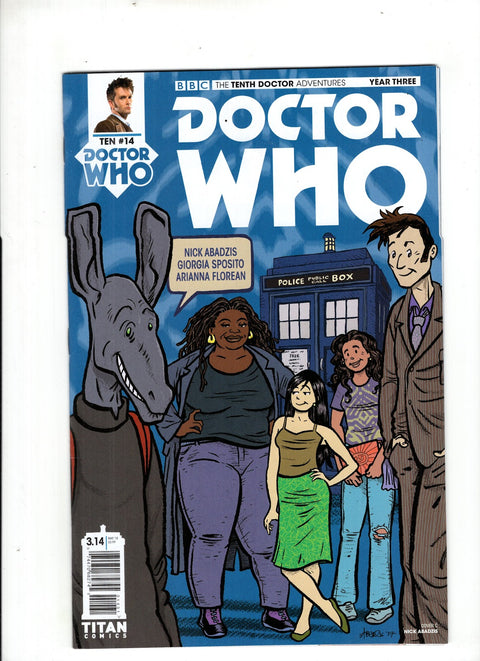 Doctor Who: The Tenth Doctor Adventures - Year Three #14 (Cvr C) (2018) Nick Abadzis Variant C Nick Abadzis Variant Buy & Sell Comics Online Comic Shop Toronto Canada