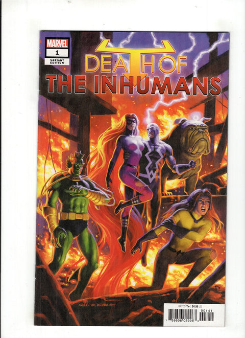 Death of the Inhumans #1 (Cvr D) (2018) Incentive Greg Hildebrandt Variant D Incentive Greg Hildebrandt Variant Buy & Sell Comics Online Comic Shop Toronto Canada