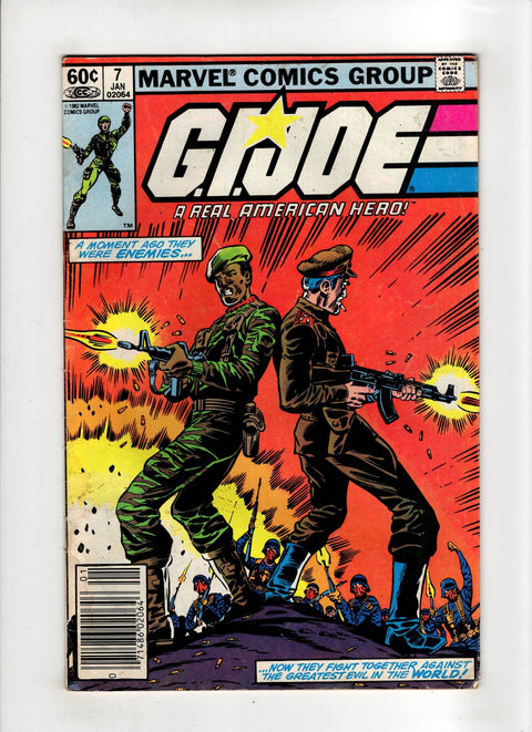 G.I. Joe: A Real American Hero (Marvel) #7 (1983) Newsstand Edition Newsstand Edition Buy & Sell Comics Online Comic Shop Toronto Canada