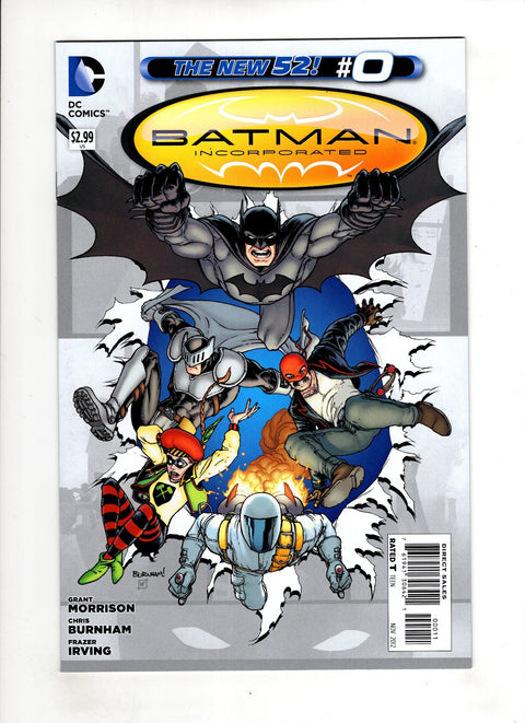 Batman Incorporated, Vol. 2 #0 (Cvr A) (2012) Chris Burnham A Chris Burnham Buy & Sell Comics Online Comic Shop Toronto Canada