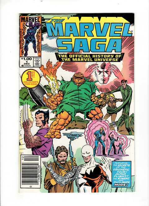 The Marvel Saga #1 (1985) Buy & Sell Comics Online Comic Shop Toronto Canada