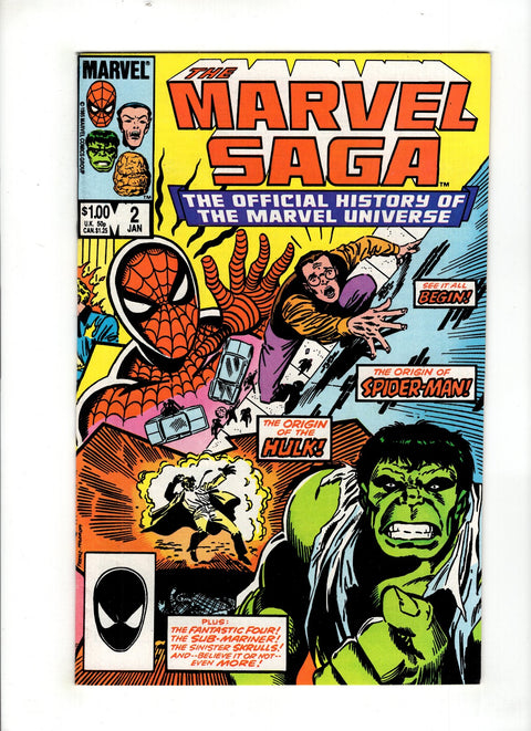 The Marvel Saga #2 (1986) Buy & Sell Comics Online Comic Shop Toronto Canada