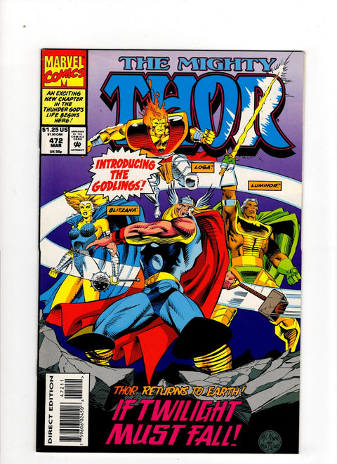 Thor, Vol. 1 #472 (1994) Buy & Sell Comics Online Comic Shop Toronto Canada
