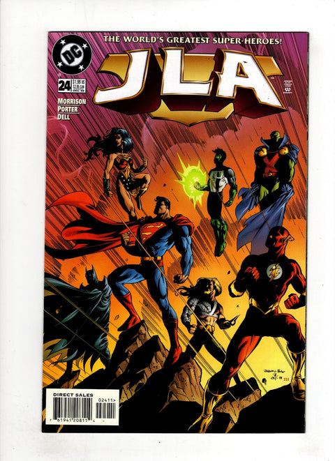 JLA #24 (1998) Buy & Sell Comics Online Comic Shop Toronto Canada
