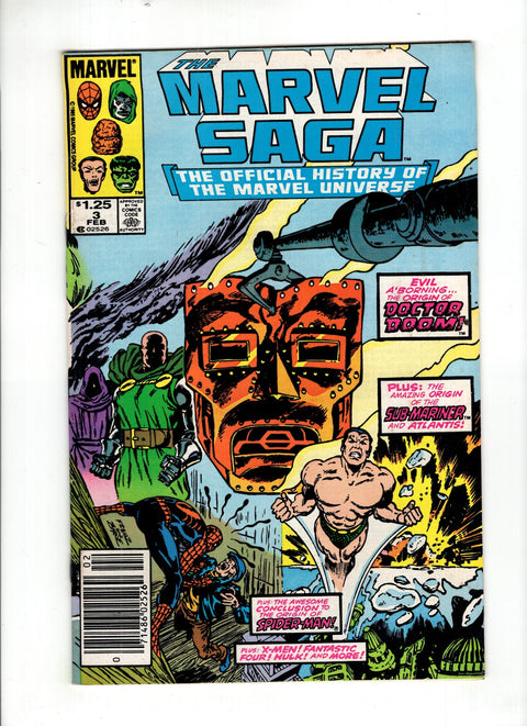 The Marvel Saga #3 (1986) Canadian Price Variant Canadian Price Variant Buy & Sell Comics Online Comic Shop Toronto Canada