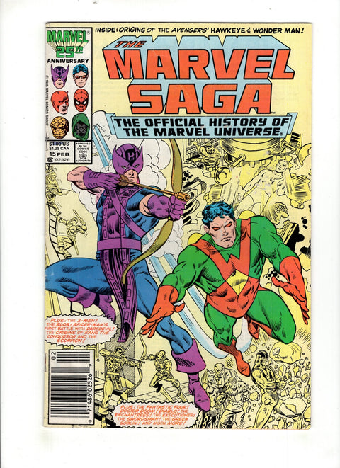 The Marvel Saga #15 (1985) Buy & Sell Comics Online Comic Shop Toronto Canada