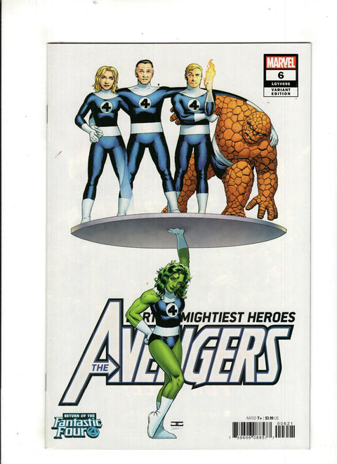 The Avengers, Vol. 8 #6 (Cvr B) (2018) John Cassaday Return of the Fantastic Four Variant B John Cassaday Return of the Fantastic Four Variant Buy & Sell Comics Online Comic Shop Toronto Canada