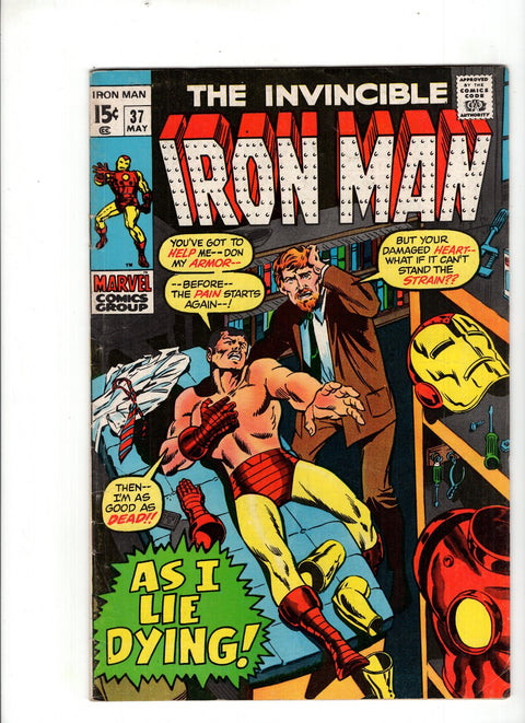 Iron Man, Vol. 1 #37 (1971) Buy & Sell Comics Online Comic Shop Toronto Canada