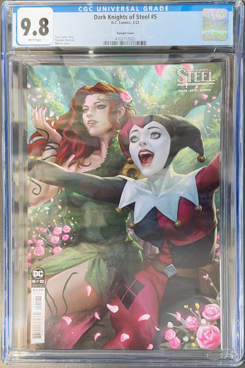 Dark Knights of Steel #5 (CGC 9.8) (2022) B Ejikure Incentive Variant (1:25) Buy & Sell Comics Online Comic Shop Toronto Canada