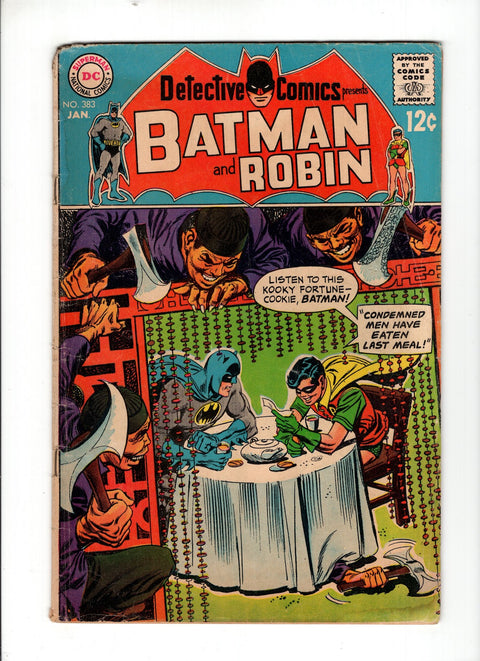 Detective Comics, Vol. 1 #383 (1969) Buy & Sell Comics Online Comic Shop Toronto Canada