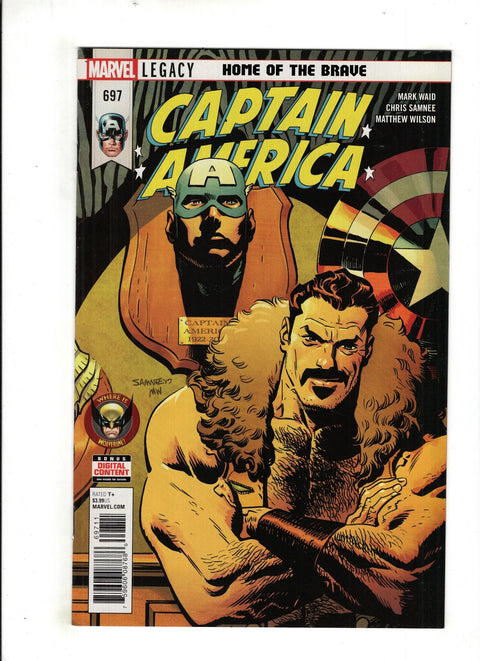 Captain America, Vol. 1 #697 (Cvr A) (2018) Chris Samnee A Chris Samnee Buy & Sell Comics Online Comic Shop Toronto Canada