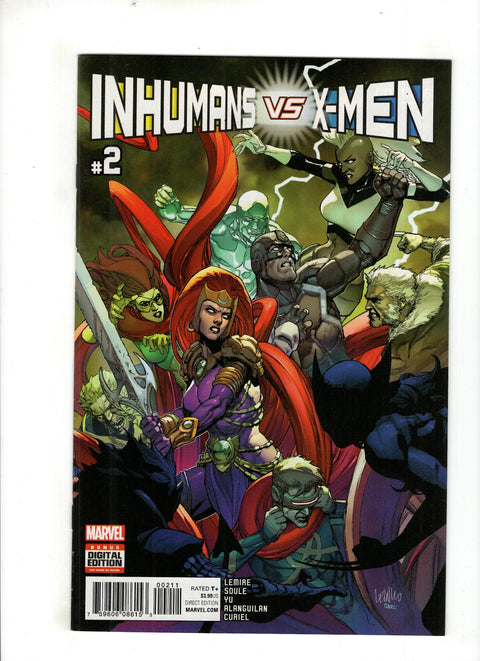 Inhumans vs. X-Men #2 (Cvr A) (2017) Leinil Francis Yu A Leinil Francis Yu Buy & Sell Comics Online Comic Shop Toronto Canada