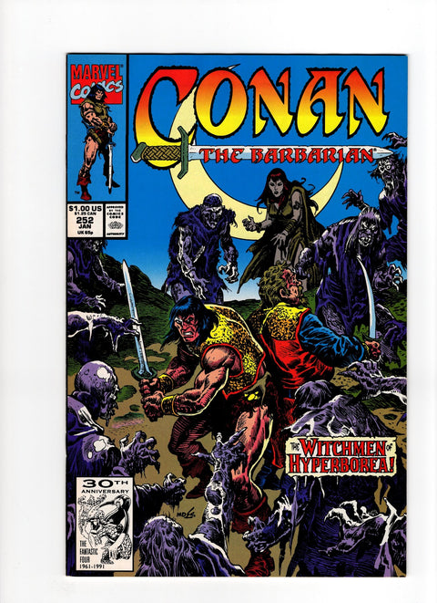 Conan the Barbarian, Vol. 1 #252 (1991) Buy & Sell Comics Online Comic Shop Toronto Canada