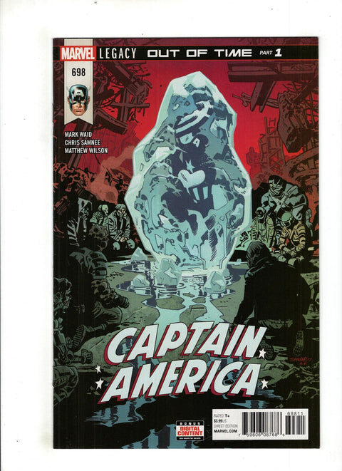 Captain America, Vol. 1 #698 (Cvr A) (2018) Chris Samnee A Chris Samnee Buy & Sell Comics Online Comic Shop Toronto Canada