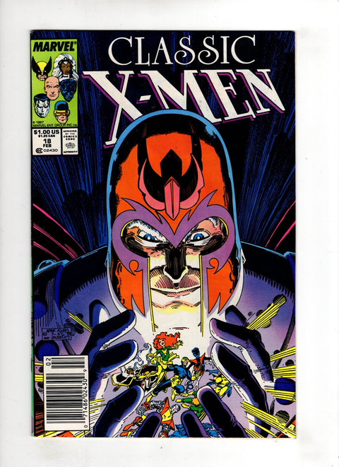 X-Men Classic #18 (1987) Newsstand Edition Newsstand Edition Buy & Sell Comics Online Comic Shop Toronto Canada