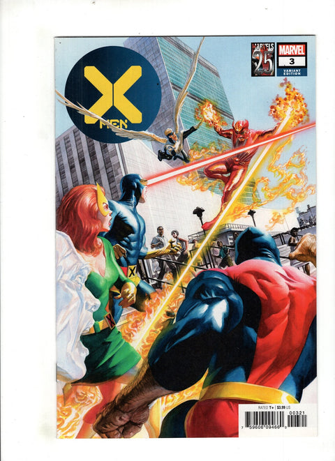 X-Men, Vol. 4 #3 (Cvr B) (2019) Alex Ross Marvels 25th Anniversary Variant B Alex Ross Marvels 25th Anniversary Variant Buy & Sell Comics Online Comic Shop Toronto Canada