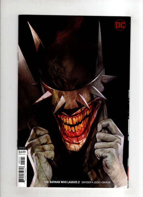 The Batman Who Laughs (2018) #2 (Cvr B) (2019) Variant Ben Oliver B Variant Ben Oliver Buy & Sell Comics Online Comic Shop Toronto Canada
