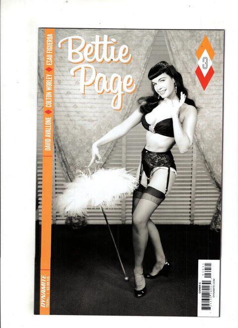 Bettie Page #3 (Cvr C) (2017) B&W Photo C B&W Photo Buy & Sell Comics Online Comic Shop Toronto Canada
