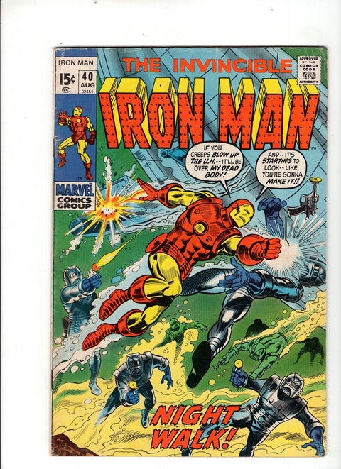 Iron Man, Vol. 1 #40 (1971) Buy & Sell Comics Online Comic Shop Toronto Canada