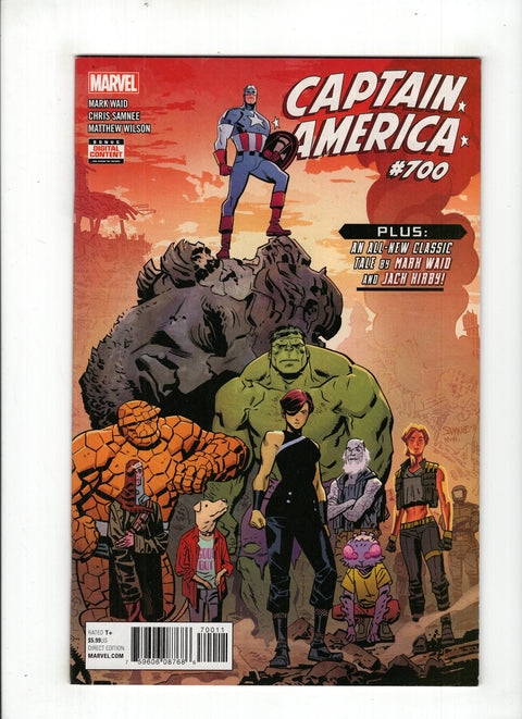Captain America, Vol. 1 #700 (Cvr A) (2018) Chris Samnee A Chris Samnee Buy & Sell Comics Online Comic Shop Toronto Canada