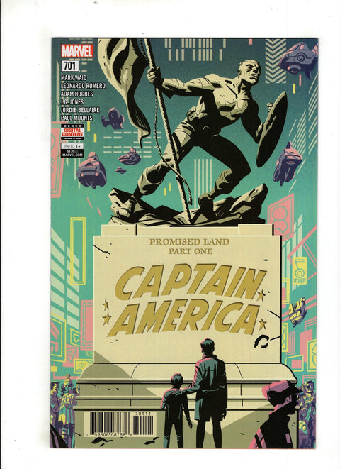 Captain America, Vol. 1 #701 (Cvr A) (2018) Michael Cho A Michael Cho Buy & Sell Comics Online Comic Shop Toronto Canada