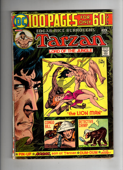 Tarzan (DC Comics) #234 (1975) 100-Page Giant 100-Page Giant Buy & Sell Comics Online Comic Shop Toronto Canada