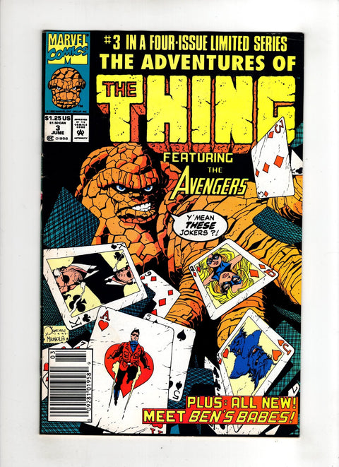 The Adventures of the Thing #3 (1992) Newsstand Edition Newsstand Edition Buy & Sell Comics Online Comic Shop Toronto Canada
