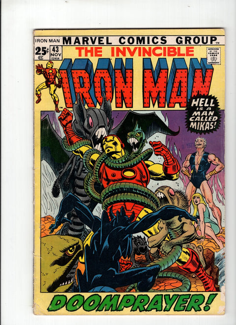 Iron Man, Vol. 1 #43 (1971) Buy & Sell Comics Online Comic Shop Toronto Canada