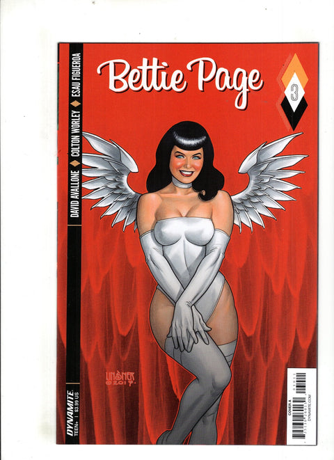 Bettie Page #3 (Cvr A) (2017) Joseph Michael Linsner A Joseph Michael Linsner Buy & Sell Comics Online Comic Shop Toronto Canada
