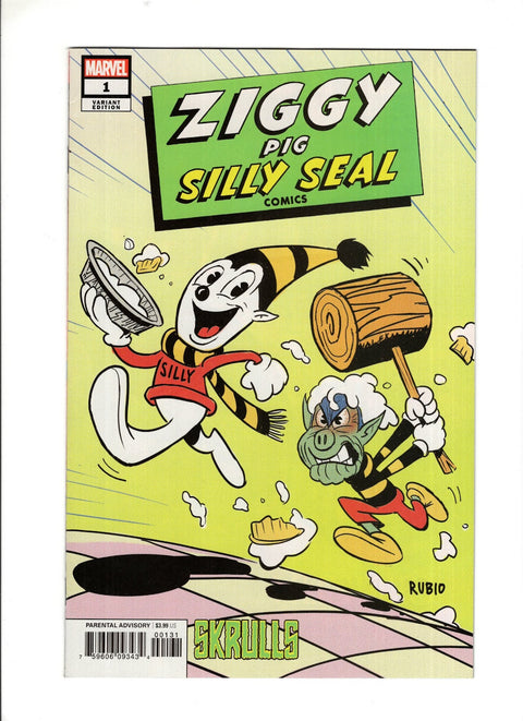 Ziggy Pig-Silly Seal Comics #1 (Cvr C) (2019) Bobby Rubio Skrulls Variant C Bobby Rubio Skrulls Variant Buy & Sell Comics Online Comic Shop Toronto Canada