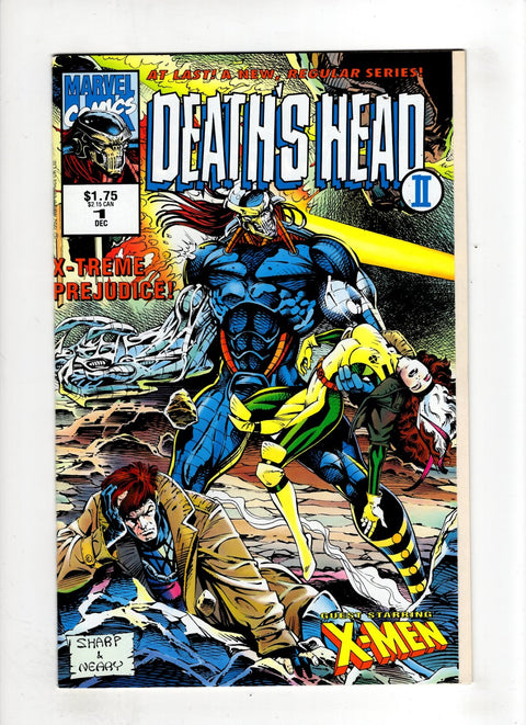 Death's Head II, Vol. 2 #1 (1992) Gatefold Wraparound Cover Gatefold Wraparound Cover Buy & Sell Comics Online Comic Shop Toronto Canada