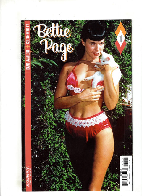 Bettie Page #1 (Cvr D) (2017) Color Photo D Color Photo Buy & Sell Comics Online Comic Shop Toronto Canada
